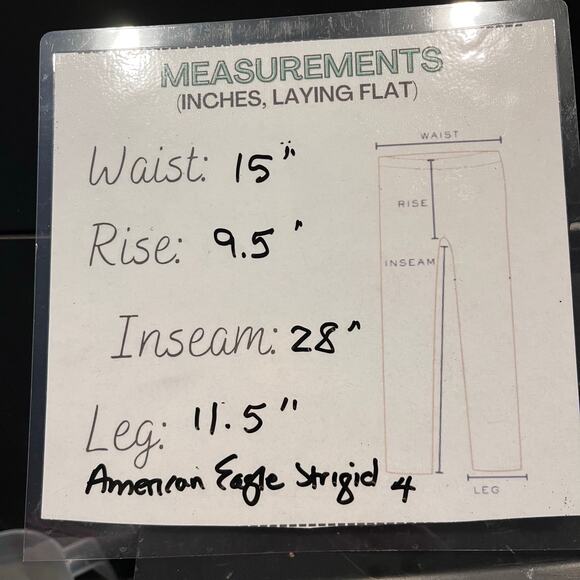 American Eagle Strigid Ultra Wide Leg Jeans 4 Baggy Western - Picture 2 of 7